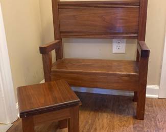 Child bench + stool