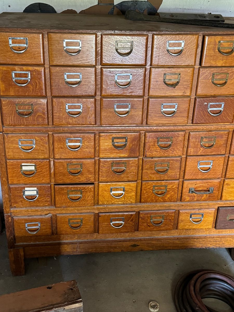 #ANTIQUE LIBRARY CABINETS 