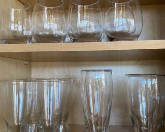 Assortment of Pilsner Glasses