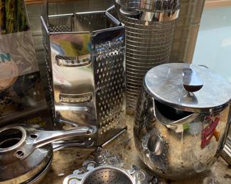 Multifunctional Stainless Steel Grater, Stainless Steel Tea Strainer, Stainless Steel Pitcher