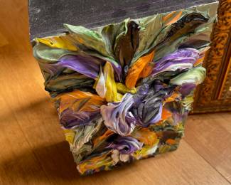 2008 Sculpted Oil Painting "Spring Romance"