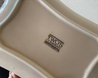 Two's Company Transferware Tureen