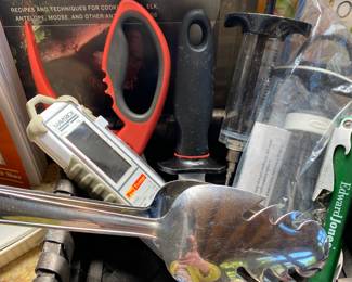 Assortment of Silverware, Kitchen Knives, Utensils