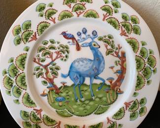 iittala Satumetsä "Blue Deer" Salad Plate