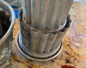 Assortment of Tin Jello/Cake Molds