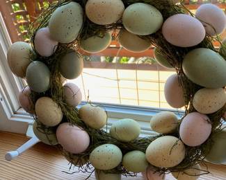 Easter Egg Wreath