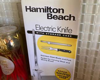 Hamilton Beach Electric Knife with Case