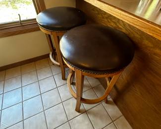 A couple of padded stools! 