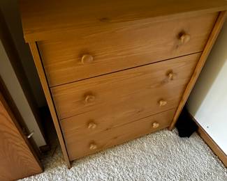 A great little dresser that could fit any room or closet.