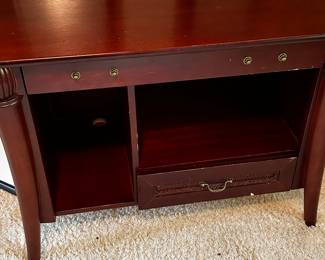 A nice well loved small desk. 