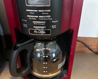 Mr. Coffee ~ Coffee Maker! One of the many small kitchen appliances! 