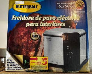 BUTTERBALL TURKEY DEEP FRYER in the original box! 