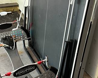 This is a COMPLETE Ping Pong Table! Has paddles too! 