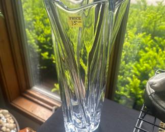 A beautiful MIKASA Crystal Vase.