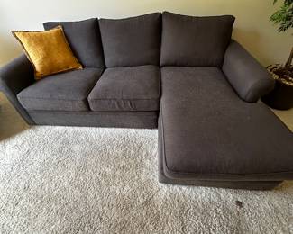 Interesting and comfortable couch! 