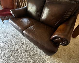 Excellent Leather Couch and matching loveseat! 