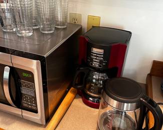 Microwave, Coffee Maker and MORE!