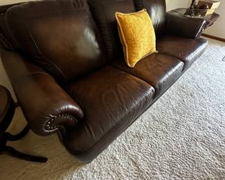 Excellent Leather Couch and matching loveseat! 