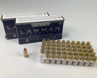 Lawman Speer 9mm Luger Ammo