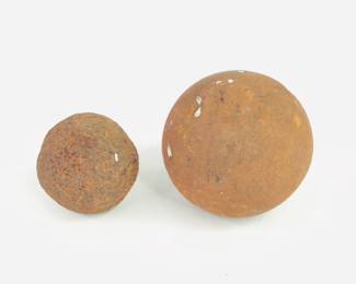 Antique Cannon Balls