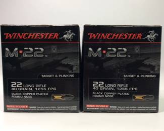 Winchester M-22 .22 LR Ammo