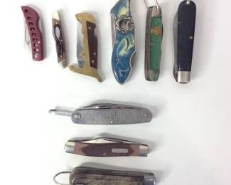 Assorted Pocket Knives
