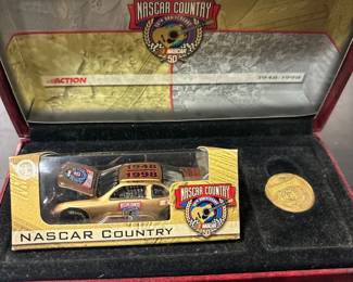 1998 Nascar country car with coin