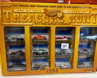 12 pack 1998 Treasure hunts hotwheel cars, series IV
