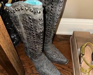 Like New Corral Studded Boots