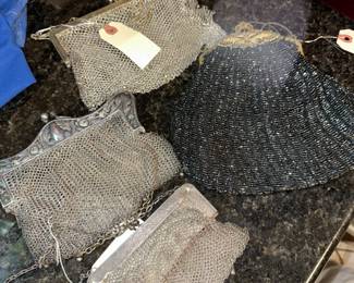 Vintage Mesh Purses