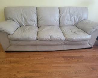 Matching Leather Couch $75 and Loveseat $50