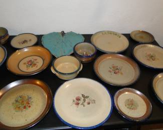 Maine saltworks, hand made pottery, these are the ultimate very rare and hard to find pieces.