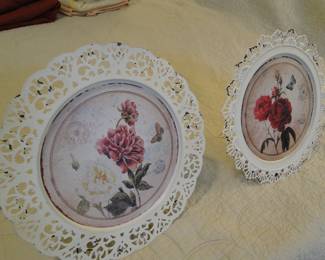 See you can put them on the table with the back easel it is easy