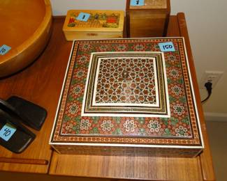 Moorish Micro Mosaic Jewelry Box.