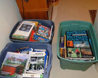 Books.  Real books.  Cause sometimes, a phone, and GPS do not know best