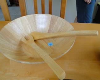 Dansk, salad bowl.  Summer is upon us, now is the time to perfect your "salad tossing" techniques.