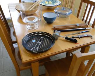 See, part of a set, that black perforated item is still unknown