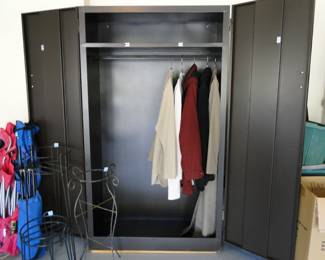 Large metal torage cabinet