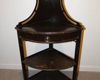 Vintage corner shelf