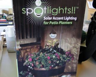 Solar accent lighting