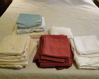 Folded, and clean King size bed sheet sets