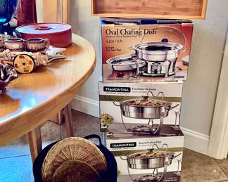 chafing dishes