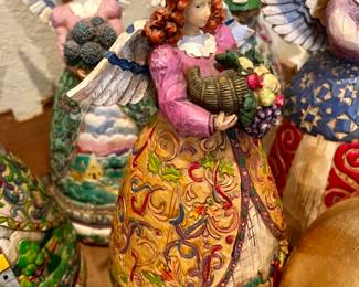 Jim shore collection with boxes 