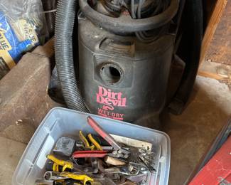 Wet/Dry Vac & Tools