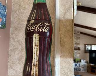 MEtal Coca Cola Thermometer