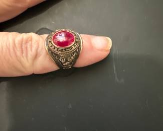 Vintage High School ring