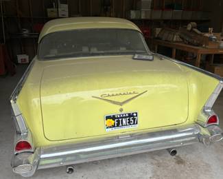 1957 Chevy Belair - 350 V8 - garaged 4 years ago