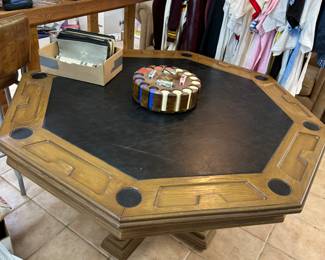 Reversible Top Poker/Snooker Table