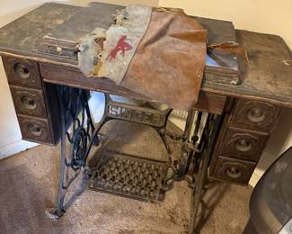 Old Singer Sewing Machine