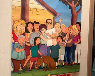 Vintage King of the Hill Poster